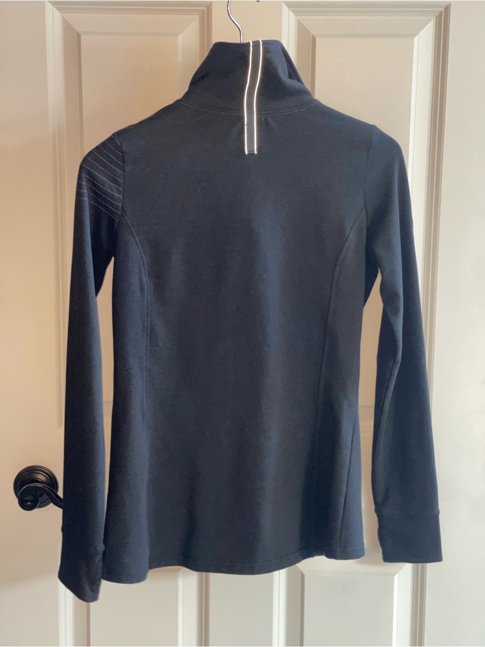 KUHL Krush Long Sleeve Jacket Dark Grey Snap Button Lightweight Silver Zip Sz XS - Picture 15 of 15